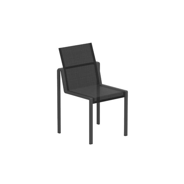 Studio image of Royal Botania Alura dining chair without arms