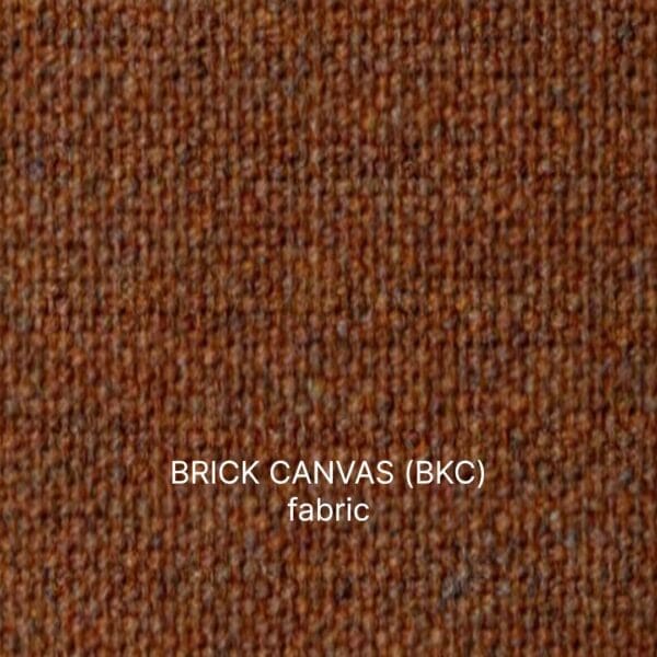 Image of swatch of BRICK CANVAS (BKC) fabric