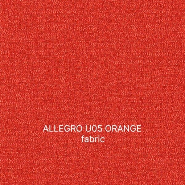Image of swatch of allegro U05 orange fabric