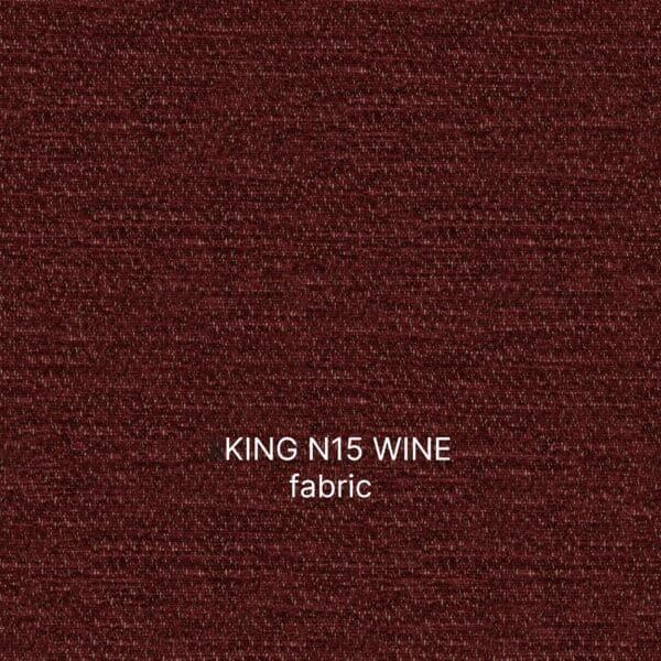 Image of swatch of king N15 wine fabric