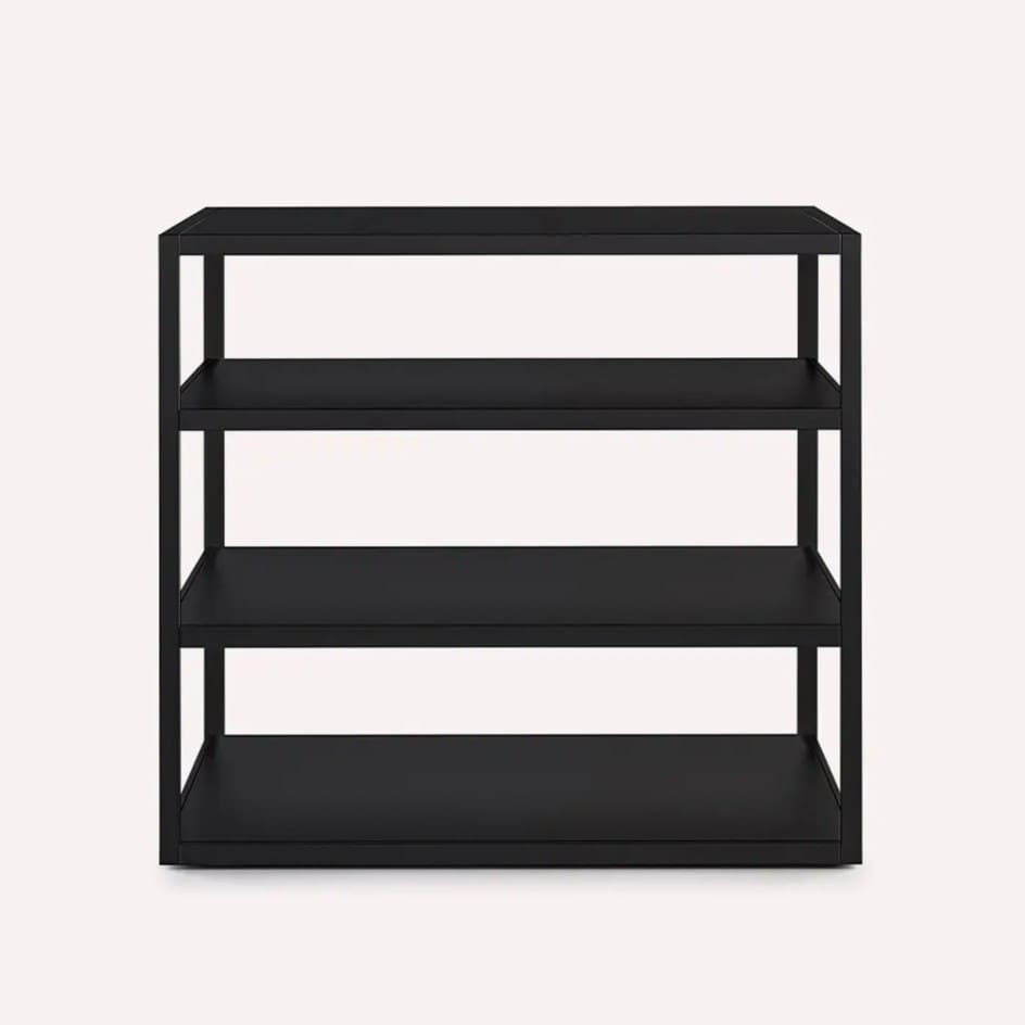 Studio image of TRoshults Essentials Sideboardd 94 in Beluga Black stainless steel