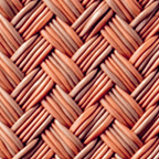 Image of swatch of TEXTILINE FIBER REF BK - BRICK