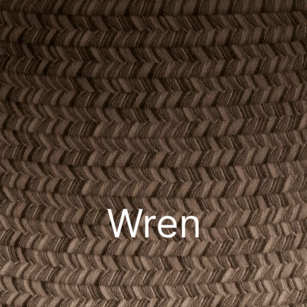 Image of swatch of Wren coloured braided rope used for Gloster outdoor rugs