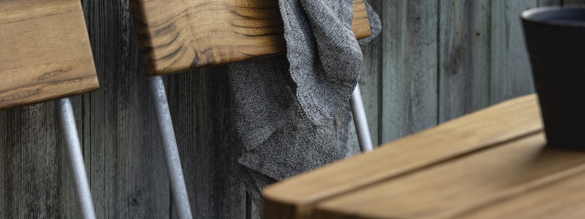 Image of Grythyttan Stahlmobler Chair 1 and Classic teak table