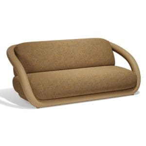 Studio image of Vondom Mel sofa in Camel 2020