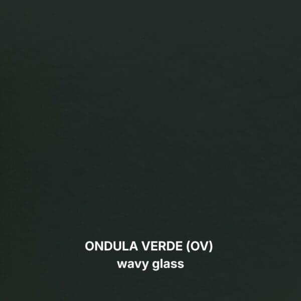 ONDULA VERDE (OV) wavy glass