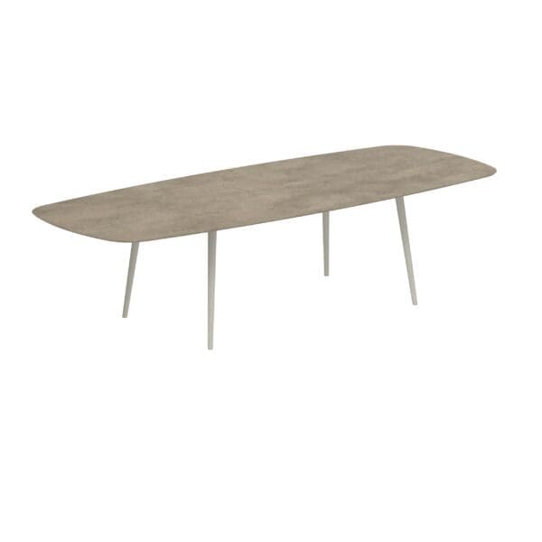 Studio image of Royal Botania Styletto 3m oval garden dining table STY300SDCMRTS