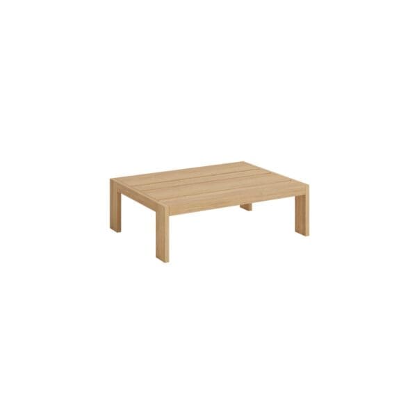 Studio image of Oiside Beam iroko coffee table