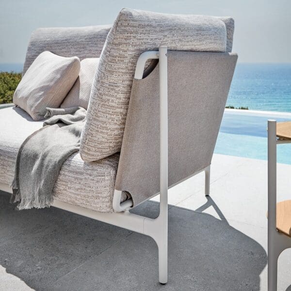 Image of detail of Grand Sail Lounge sofa by Gloster furniture