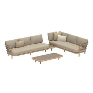 Image of render of Royal Botania Archy Lounge Set 04 (ARCL SET 04)