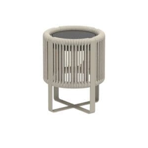 Studio image of Ropy solar lantner in DESERT (RPYTBPBD) finish by Royal Botania