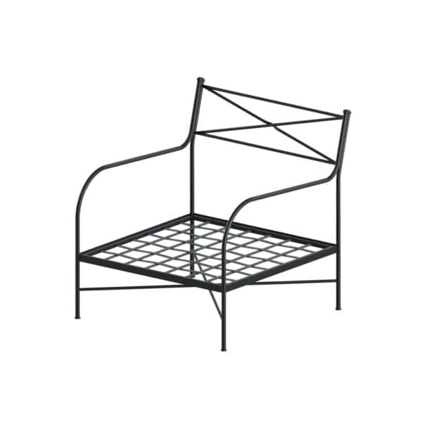 Studio image of Studio image of Unopiu IGEA armchair IGPOL without cushions