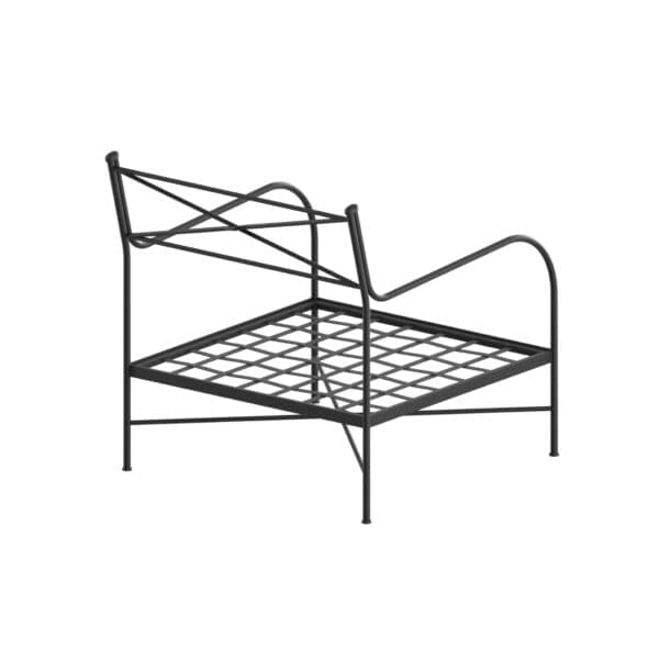 Studio image of Unopiu IGEA armchair IGPOL without cushions
