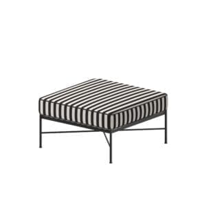 Studio image of Unopiù Igea Pouf with cushion