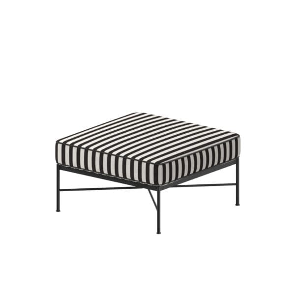 Studio image of Unopiù Igea Pouf with cushion