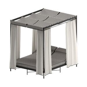 Studio image of Unopiu IGEA Alcove classic cabana daybed