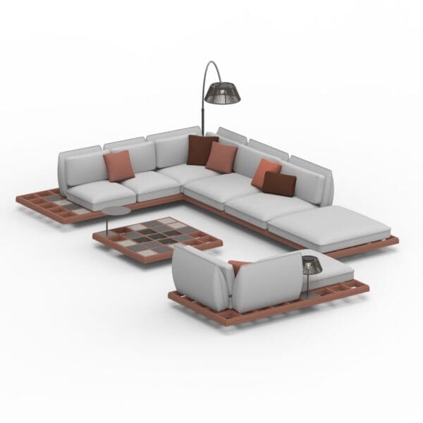 Royal Botania Mozaix Lounge Set 04 MZXSET04