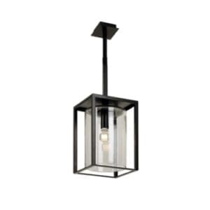 Studio image of Royal Botania Dome ceiling light with smoked glass DOMECSBSM